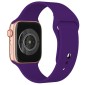 Watchband Noozy 42/44/45/49mm για Apple Watch 1/2/3/4/5/6/7/8/9/se/ultra 1/ultra 2 Μωβ Silicon Band