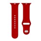 Watchband Noozy 38mm/40mm/41mm για Apple Watch 1/2/3/4/5/6/7/8/9/se/ultra 1/ultra 2 Κόκκινο Silicon Band