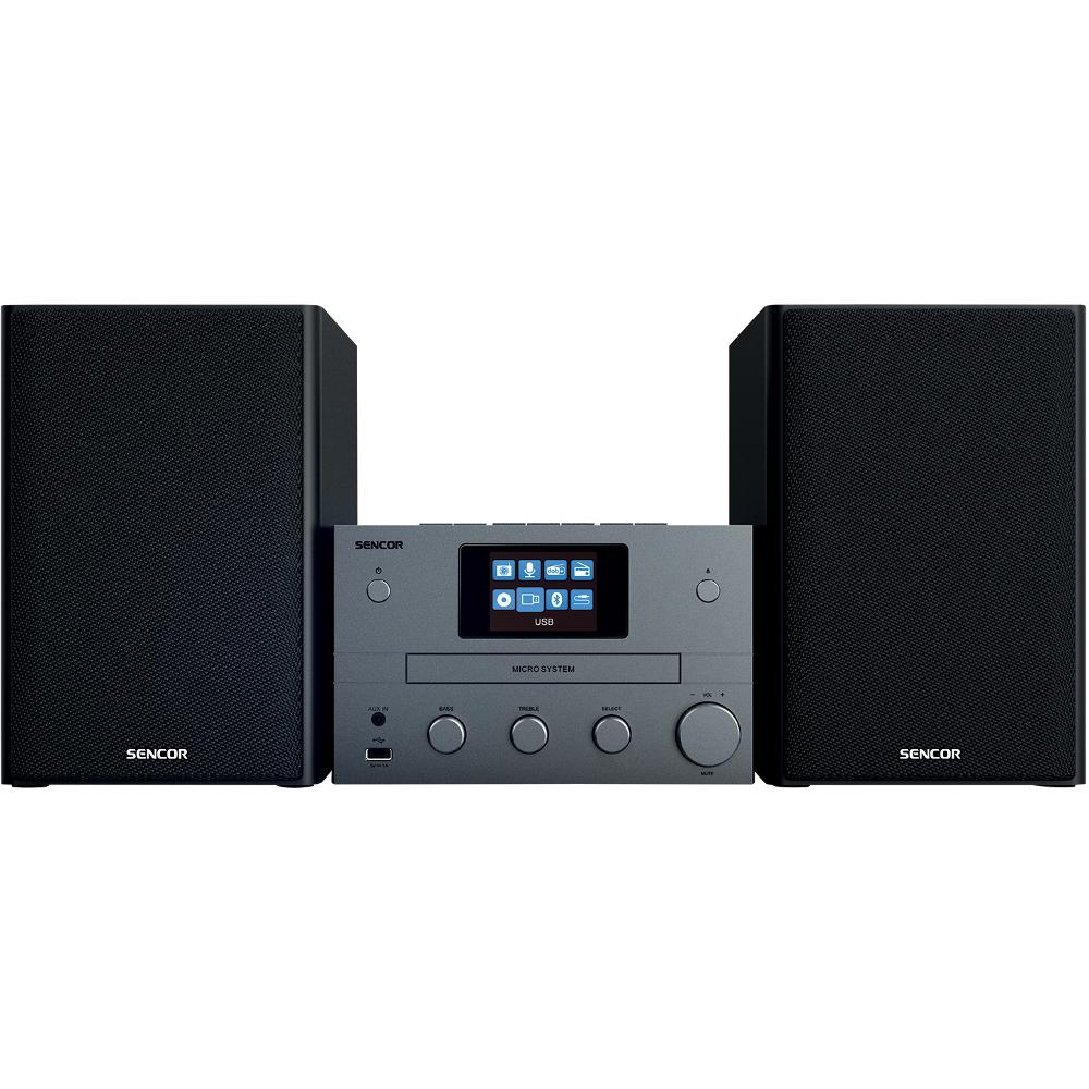 Ηχοσύστημα Sencor SMC 5700WDB με Bluetooth, CD, WiFi, DAB FM, 100W (2× 50W), 2 Ηχεία