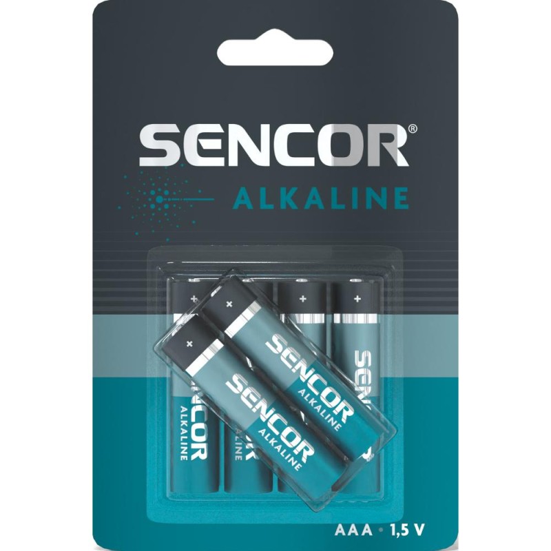 Μπαταρία Αλκαλική SENCOR LR03 AAA 4+2 τεμ.