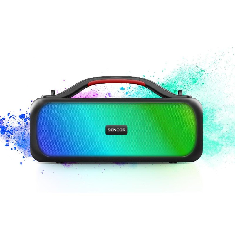 Sencor SSS 3100 LIGHT – Αδιάβροχο Ασύρματο Ηχείο Bluetooth με Ισχύ 60W, LED Φωτισμό και TWS







 IPX5