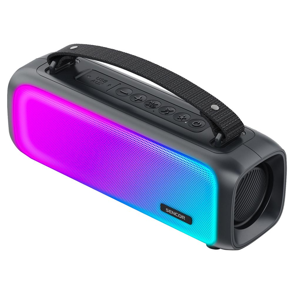 Sencor SSS 3000 LIGHT – Αδιάβροχο Ασύρματο Ηχείο Bluetooth με Ισχύ 16W, Φωτισμό LED, TWS και FM Ραδιόφωνο







 IPX4