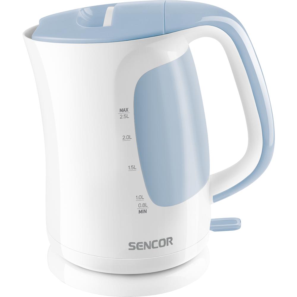 Βραστήρας με Διπλή Ένδειξη Στάθμης 2,5lt 2200W Sencor SWK 2510WH Λευκό
