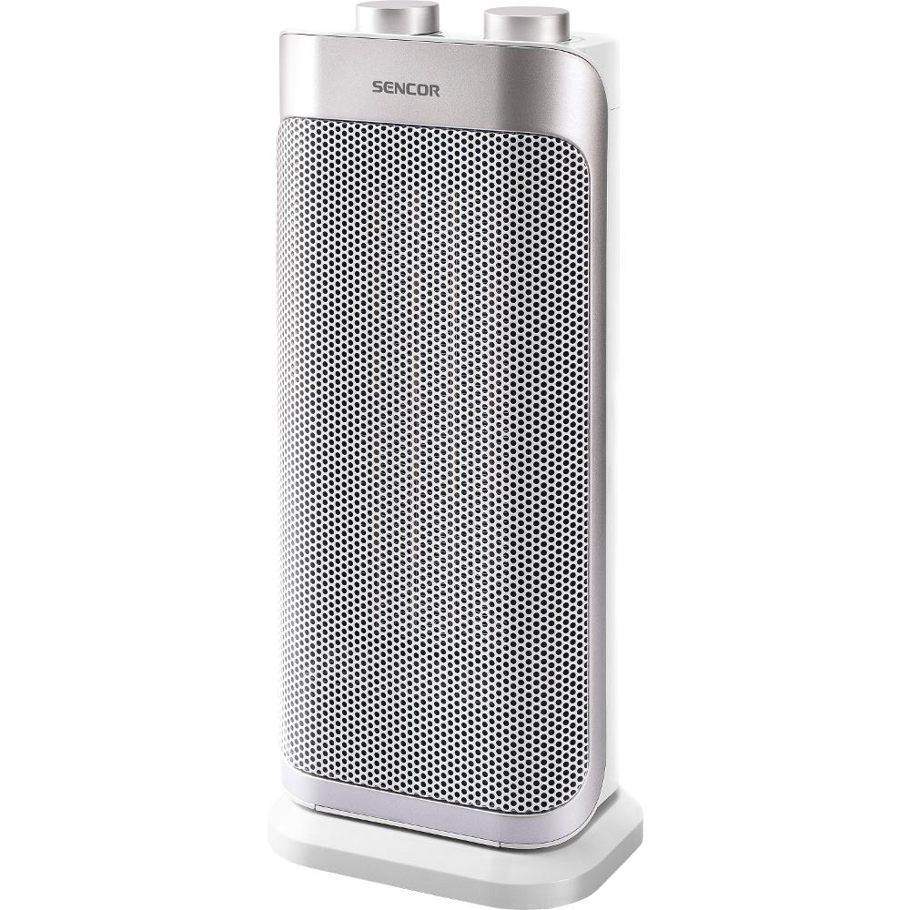Κεραμικό Αερόθερμο Δωματίου Δαπέδου Sencor SFH 8050SL 2000W Ασημί