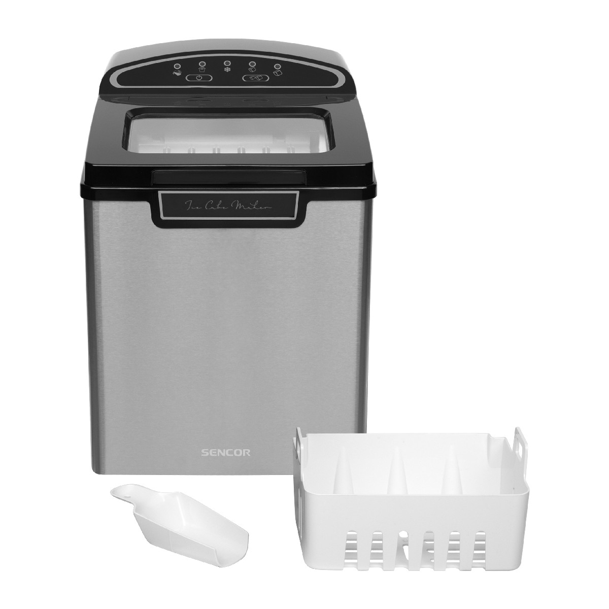 Παγομηχανή 105W 1.9lt Sencor SIM 3500SS Ασημί