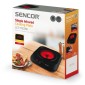 Φορητή Κεραμική Εστία Μονή 1200W 19cm Sencor SCP 1763BK Μαύρη