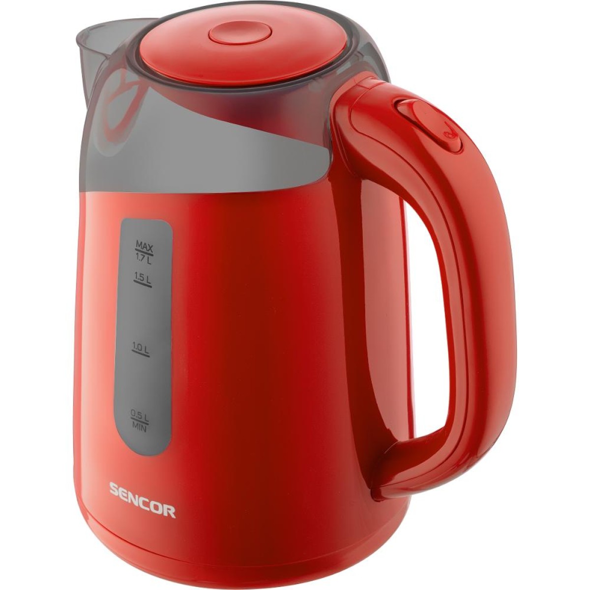 Βραστήρας Central 360° STRIX Connectorb 1,7lt 2200W Sencor SWK 1704RD Κόκκινο