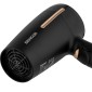 Σεσουάρ Μαλλιών Ταξιδίου Sencor SHD 0045BK 1600W Αναδιπλούμενο με 2 Επιλογές Θερμοκαρασίας και Ταχύτητας Αέρα Μαύρο