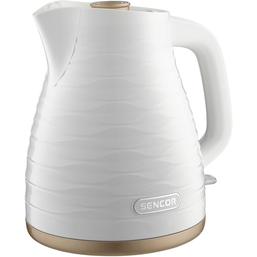 Βραστήρας με 3D Pattern Design 1,7lt 2200W Sencor SWK 7500WH Λευκό