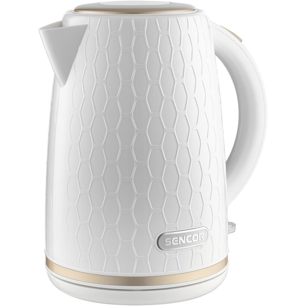 Βραστήρας με 3D Pattern Design 1,7lt 2200W Sencor SWK 7200WH Λευκό