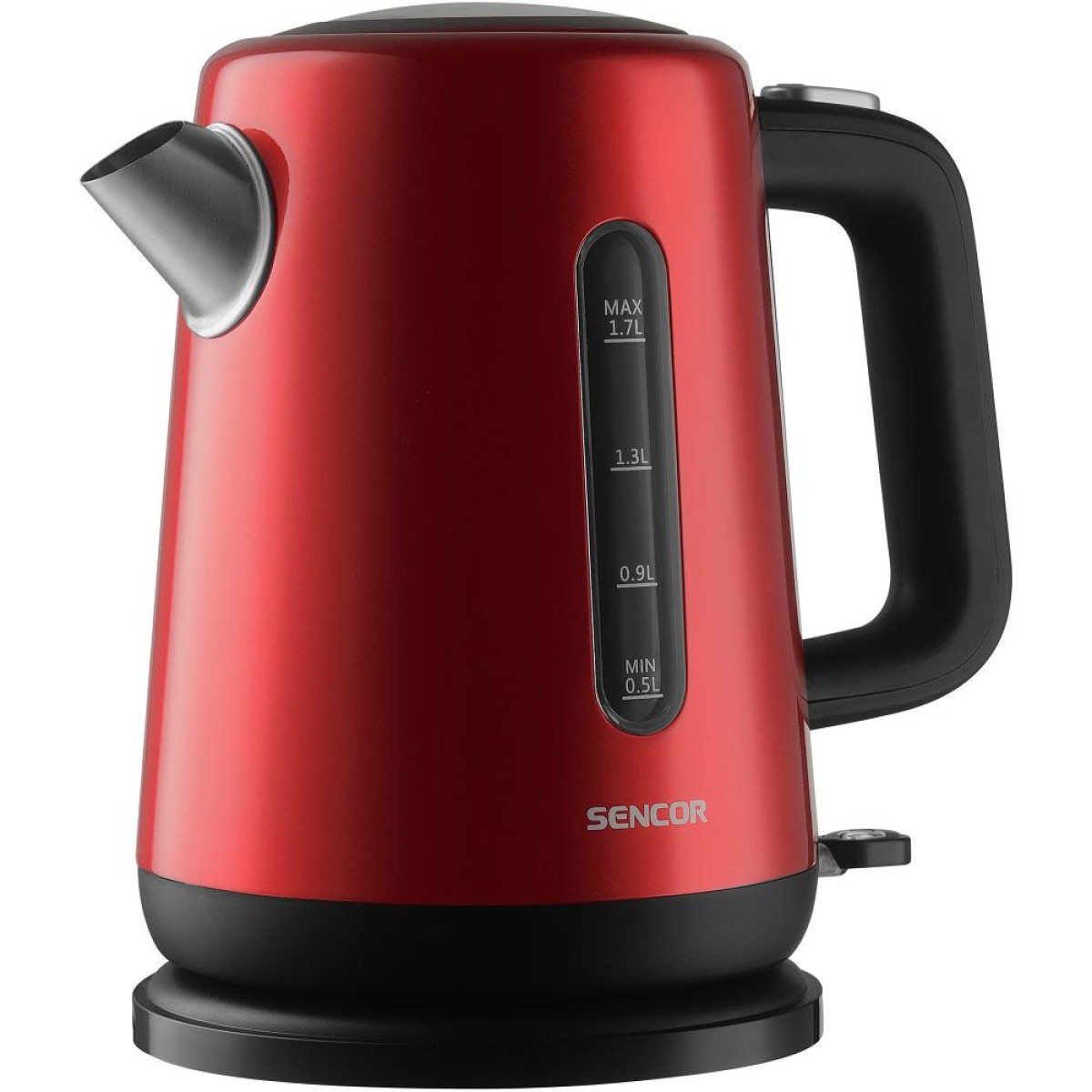 Βραστήρας Premium Stainless 1,7lt 2200W Sencor SWK 1751RD Κόκκινο
