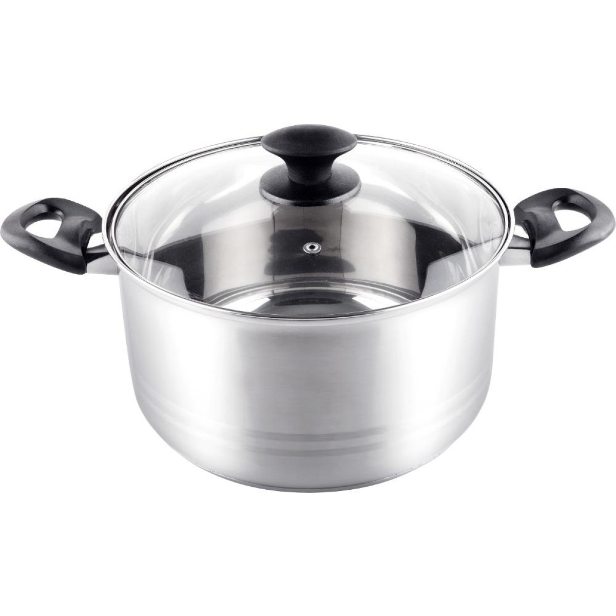 Κατσαρόλα SS24x13,5cm 6,1lt Stainless Steel Lamart LTB2413 Ασημί