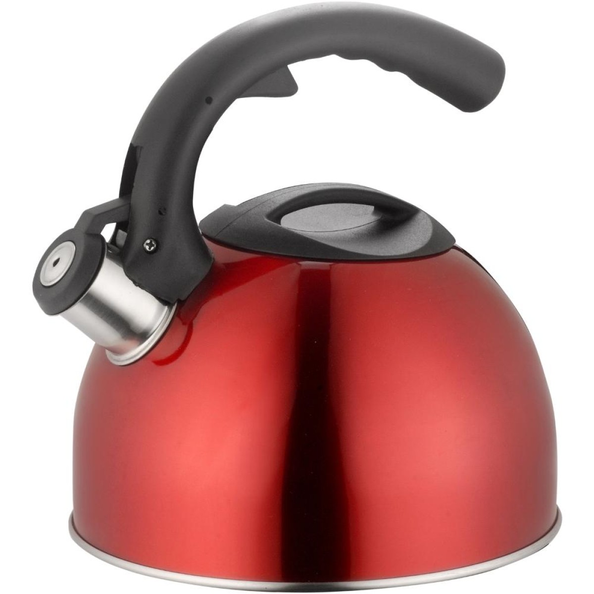 Τσαγιέρα Ανοξείδωτη 3lt 20cm Lamart LT7001 Μαύρο/Κόκκινο