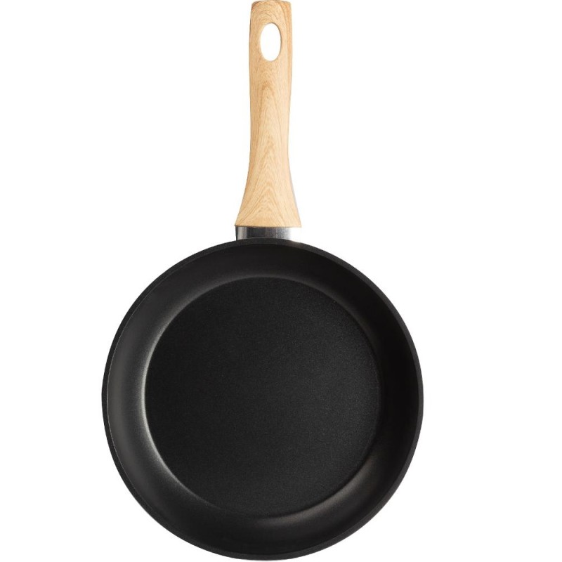 Τηγάνι NATUR Αντικολλητικό Αλουμινίο 24cm Lamart LT1243 Μαύρο