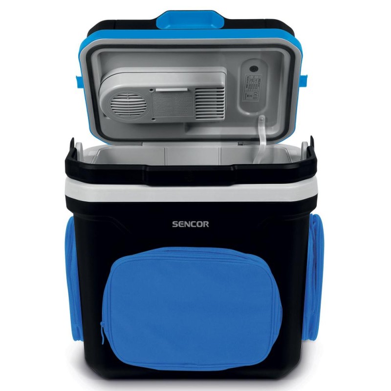 Φορητό Ψυγείο Cooler Sencor SCM 3224BL-EUE4 24L με Λειτουργία Ψύξης - Θέρμανσης Λαβή Μεταφοράς και Πλαϊνές Θήκες