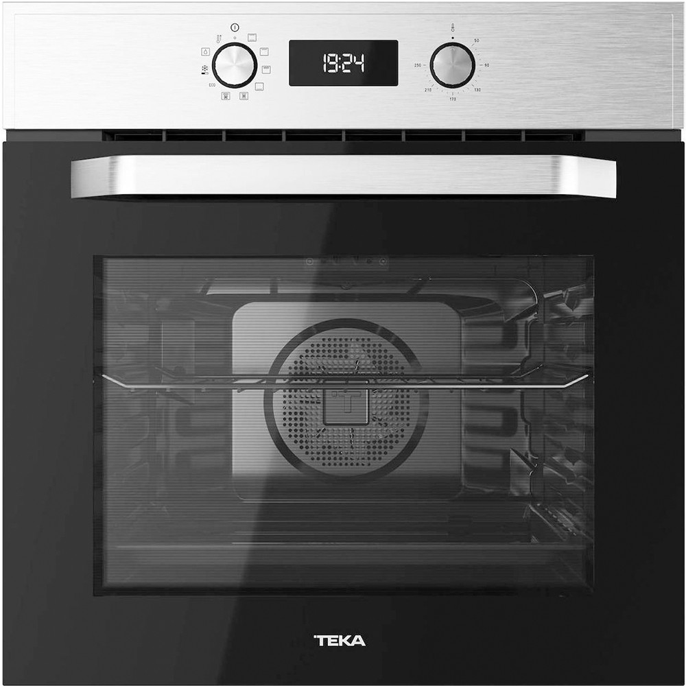 Εντοιχιζόμενος Φούρνος TEKA Πολλαπλών Λειτουργιών με SurroundTemp και Hydroclean 70lt 60cm HCB 6545 Μαύρο