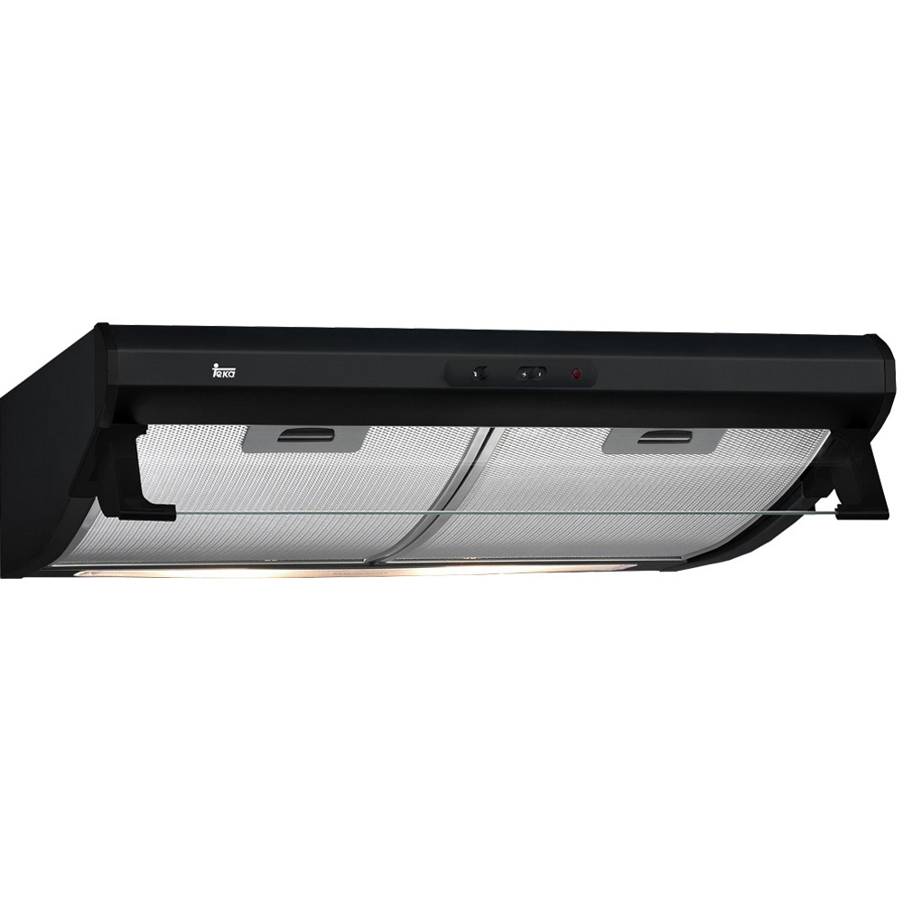 Απορροφητήρας TEKA 3 Ταχύτητες 2 Μοτέρ 375m3/h 60cm C 6420 INOX Μαύρο 40465532