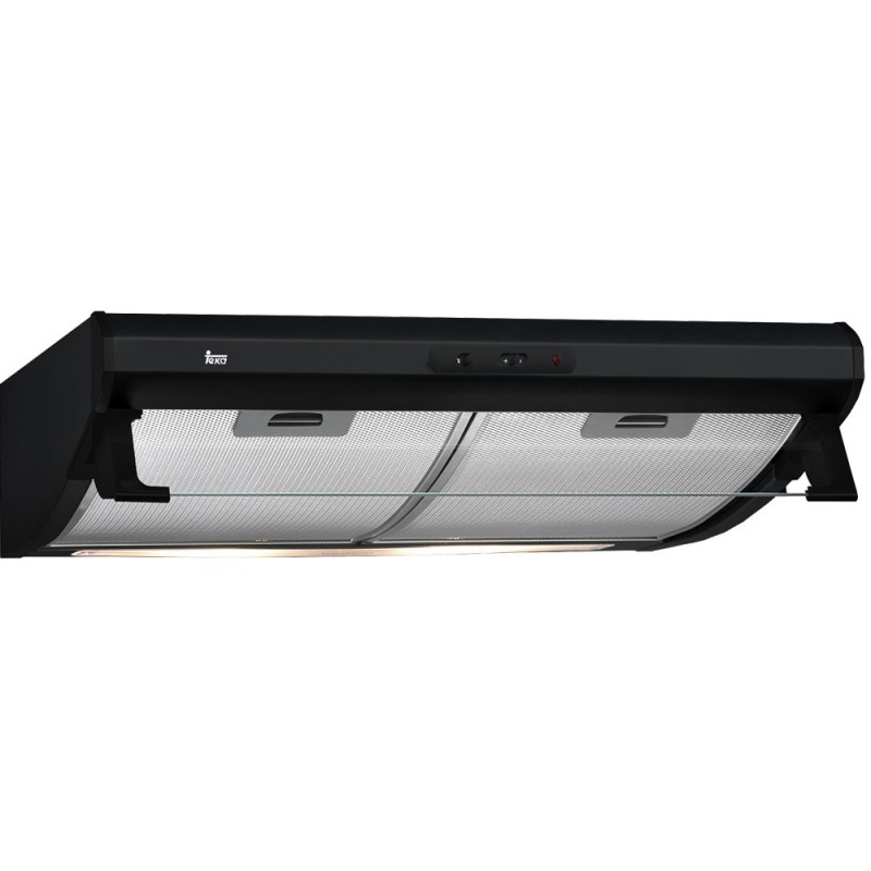 Απορροφητήρας TEKA 3 Ταχύτητες 2 Μοτέρ 375m3/h 60cm C 6420 INOX Μαύρο 40465532