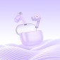 Wireless Hands Free Hoco EQ12 Rima TWS V5.3 350mAh 7 Ώρες Λειτουργίας με Πλήκτρο Ελέγχου και Συμβατό με Siri Μωβ