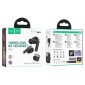 Wireless Hands Free Hoco EQ12 Rima TWS V5.3 350mAh 7 Ώρες Λειτουργίας με Πλήκτρο Ελέγχου και Συμβατό με Siri Λευκό