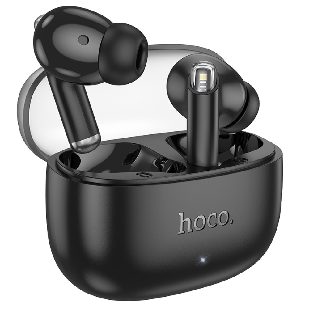 Wireless Hands Free Hoco EQ12 Rima TWS V5.3 350mAh 7 Ώρες Λειτουργίας με Πλήκτρο Ελέγχου και Συμβατό με Siri Λευκό