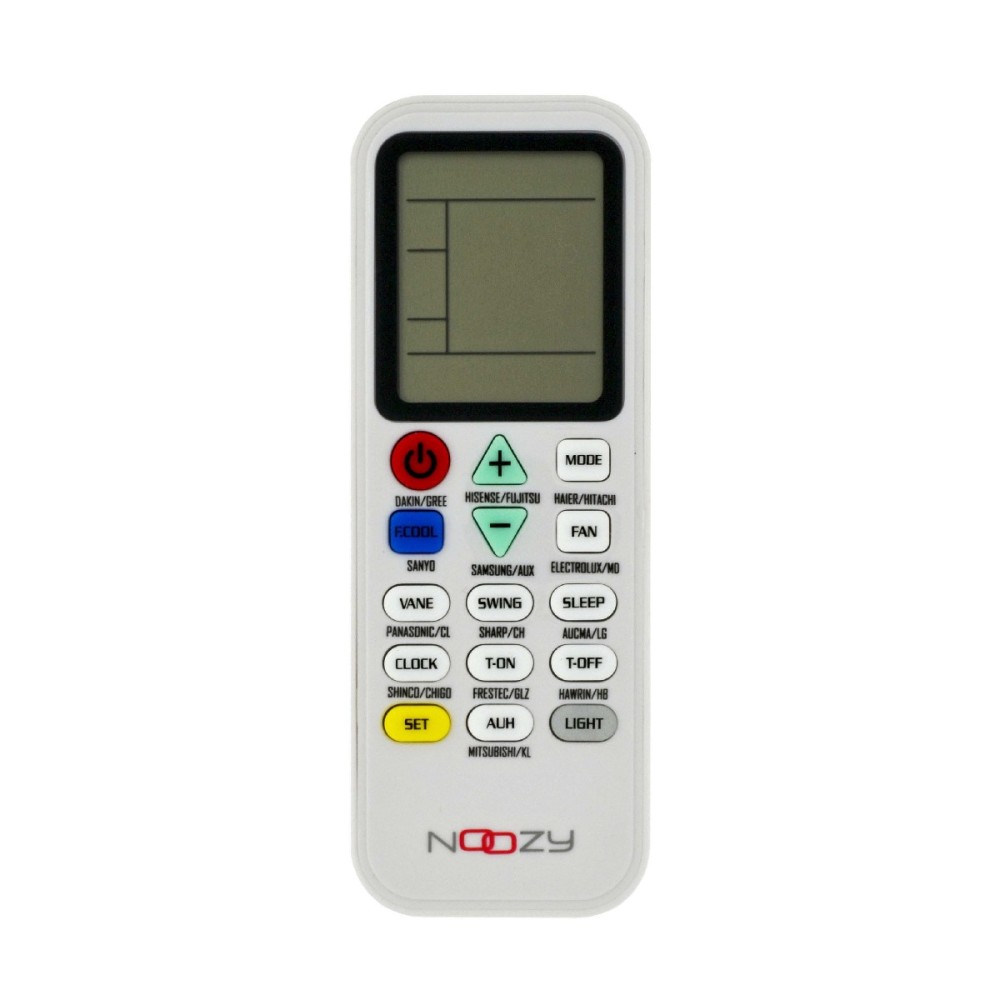 Τηλεχειριστήριο Universal Noozy RC5 για Κλιματιστικά Έτοιμο για Χρήση Χωρίς Προγραμματισμό