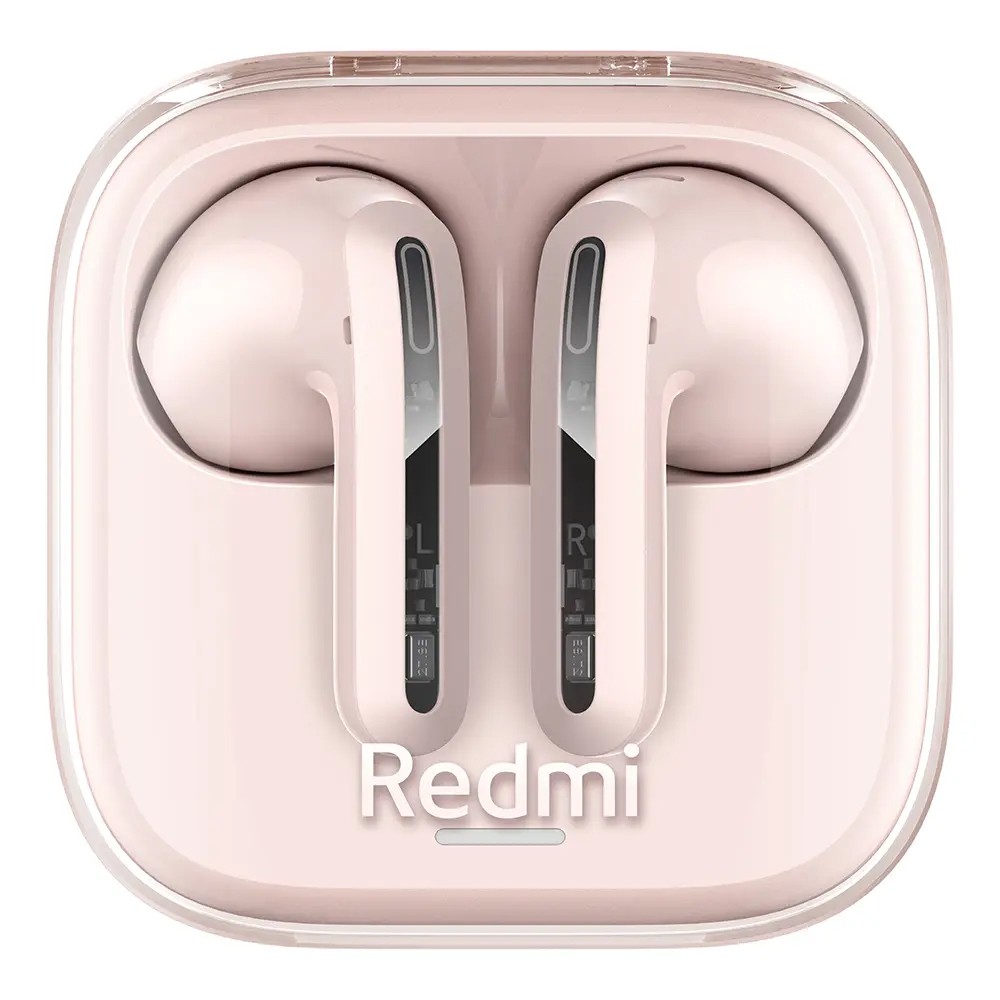 Wireless Bluetooth Xiaomi Redmi Buds 6 Active BHR8395GL Bluetooth v5.4 IPX4 με Noise Cancellation Ροζ