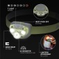 Φακός Κεφαλής Energizer Vision HD 3 Led 260 Lumens IPX4 με Lanern Case και μπαταρίες AAA  Πράσινο