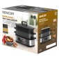 Ηλεκτρική Γάστρα Sencor SPR 6300BK  με Χωρητικότητα 6lt Grill Rice Cooker και Ατμομάγειρα