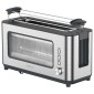 Φρυγανιέρα Sencor STS 4050SS 1200W με Μεγάλη Υποδοχή Ασημί