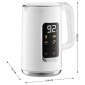 Βραστήρας Sencor SWK 0950WH με LED  Οθόνη Ενδείξεων 1,7 lt 2200W Λευκός