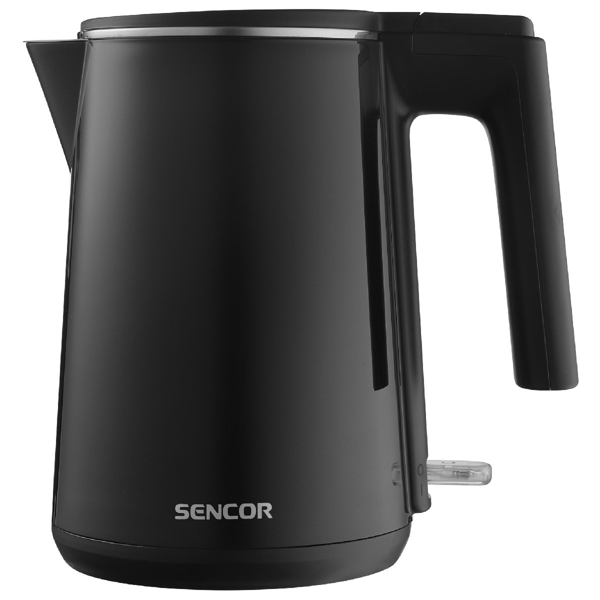 Βραστήρας Sencor SWK 0156BK 1 lt 1500 W με Αφαιρούμενο και Πλενόμενο Φίλτρο Κατά των Αλάτων Μαύρο