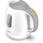 Βραστήρας Sencor SWK 1100WH 1 lt 100W με Αφαιρούμενο και Πλενόμενο Φίλτρο Ρύπων και Αλάτων Λευκό