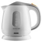 Βραστήρας Sencor SWK 1100WH 1 lt 100W με Αφαιρούμενο και Πλενόμενο Φίλτρο Ρύπων και Αλάτων Λευκό