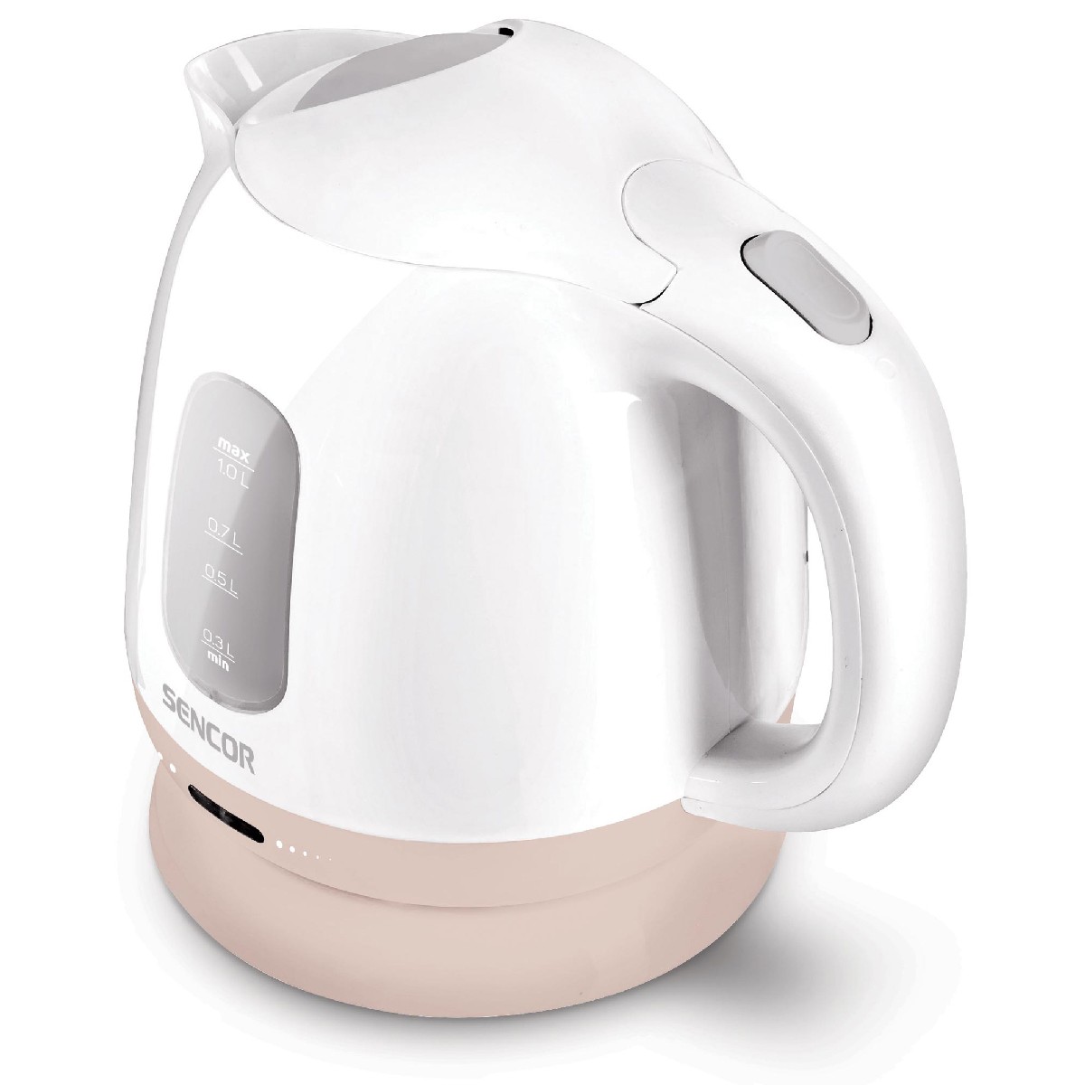 Βραστήρας Sencor SWK 1102RS 1 lt 100W με Αφαιρούμενο και Πλενόμενο Φίλτρο Ρύπων και Αλάτων Καφέ