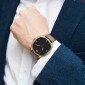 Smartwatch Hoco Y22 IP67 AMOLED Οθόνη 1.43" 200mAh  με Δυνατότητα Κλήσεων Χρυσό Σαμπανιζέ