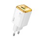 Φορτιστής Ταξιδίου Hoco N53 Monsoon με 2 Εξόδους Φόρτισης USB QC3.0 30W και USB-C PD30W  Ασπρος