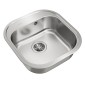 Νεροχύτης Inox TEKA 1 Γούρνα  για Ένθετη Τοποθέτηση 46.5x48.5cm STYLO 1B TOTAL 10107074