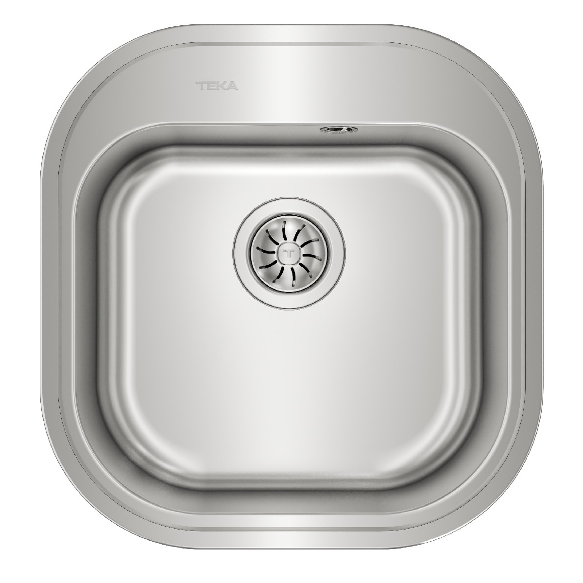 Νεροχύτης Inox TEKA 1 Γούρνα  για Ένθετη Τοποθέτηση 46.5x48.5cm STYLO 1B TOTAL 10107074