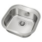 Νεροχύτης Inox TEKA 1 Γούρνα  για Ένθετη Τοποθέτηση 46.5x48.5cm STYLO 1B TOTAL 10107074