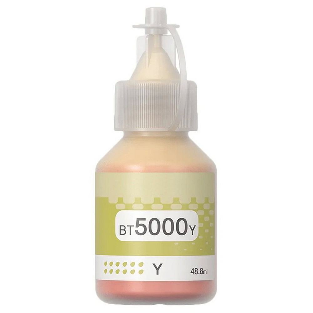 Μελάνι Brother Συμβατό BT5000Υ 48.8ml Σελίδες:5000 Yellow για T220 T310 T4000DW T420W T4500DW T510W T520DW T710W T720DW