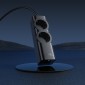 Πολύπριζο Hoco NS10 Wisdom με 2 x Σούκο + 3 x USB-C + 1 x USB-A με Καλώδιο 2m Μαύρο