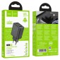 Φορτιστής Ταξιδίου Hoco N50 Scenery 45W με 2 x USB-C και 1x USB-A  Μαύρος