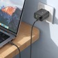 Φορτιστής Ταξιδίου Hoco N50 Scenery 45W με 2 x USB-C και 1x USB-A  Μαύρος