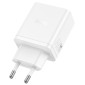 Φορτιστής Ταξιδίου Hoco N50 Scenery 45W με 2 x USB-C και 1 x USB-A  Λευκός