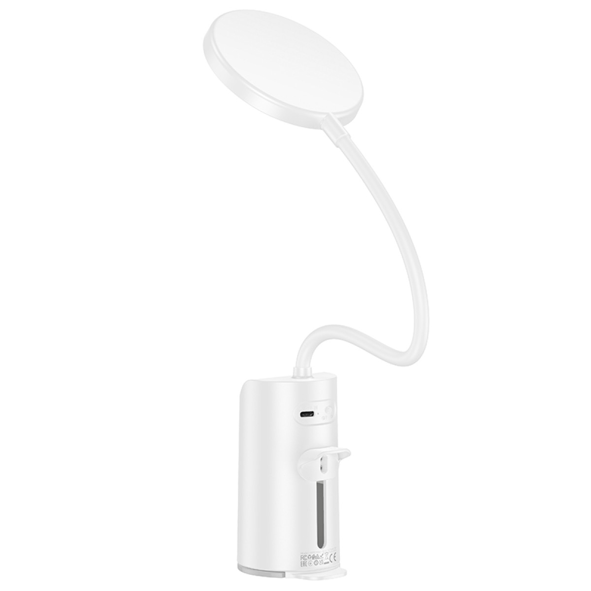 Φωτιστικό Γραφείου Hoco HX10  2W 200 Lumens με Ρυθμιζόμενες Γωνίες Φωτισμού και 2 Ρυθμίσεις Φωτός Λευκό