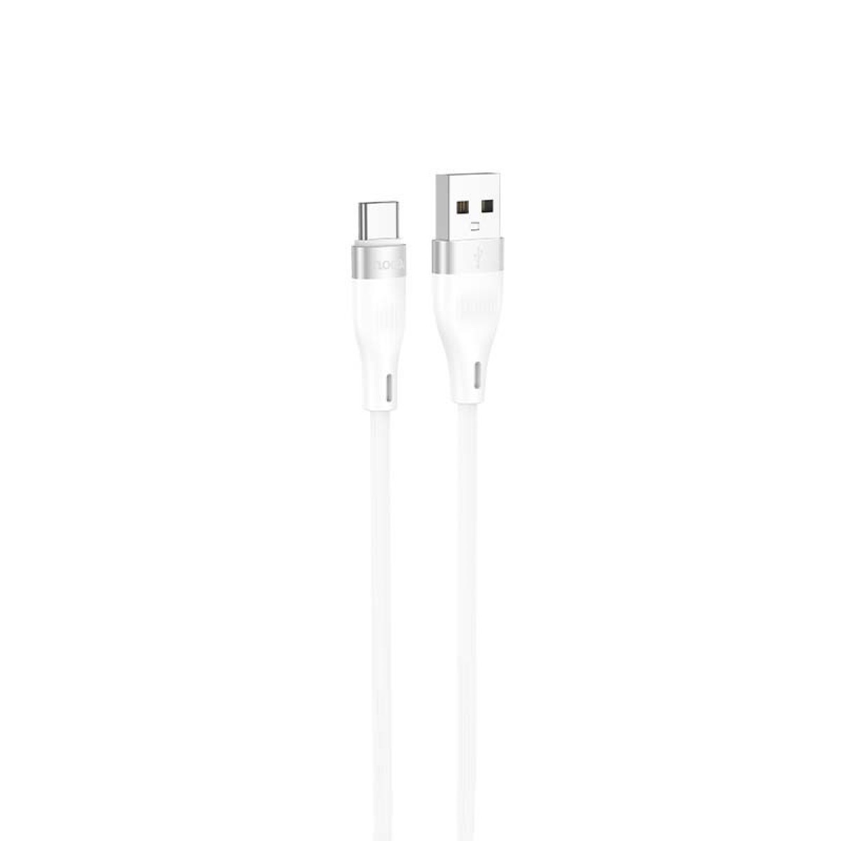 Καλώδιο σύνδεσης Hoco DU45 Sturdy USB-A σε USB-C 3.0A για Γρήγορη Φόρτιση και Μεταφορά Δεδομένων Λευκό 1m