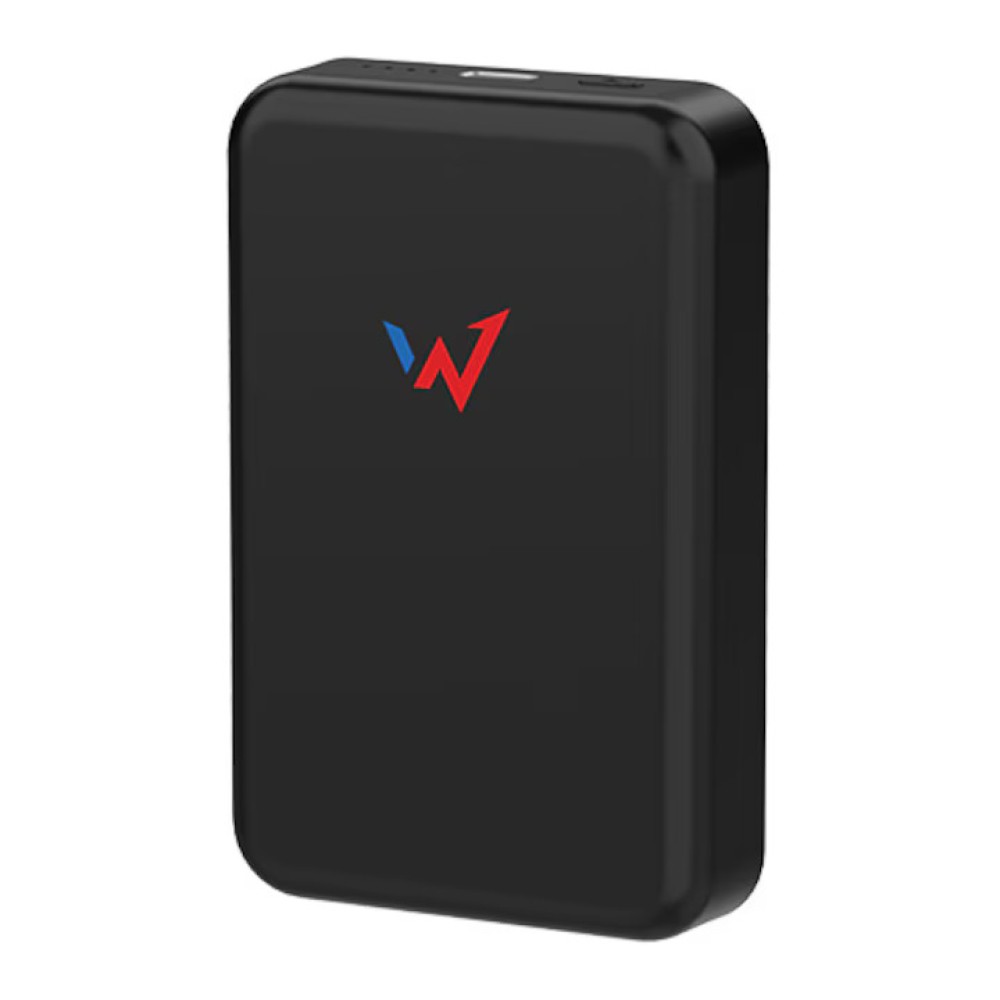 Power Bank Wonder WX10MAG 10000mAh με 1 x USB-C Έξοδο και Ασύρματη Φόρτιση 15W Μαύρο