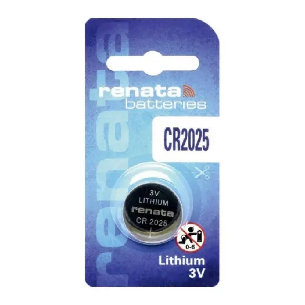 Buttoncell Lithium Electronics Renata CR2025 Τεμ. 1