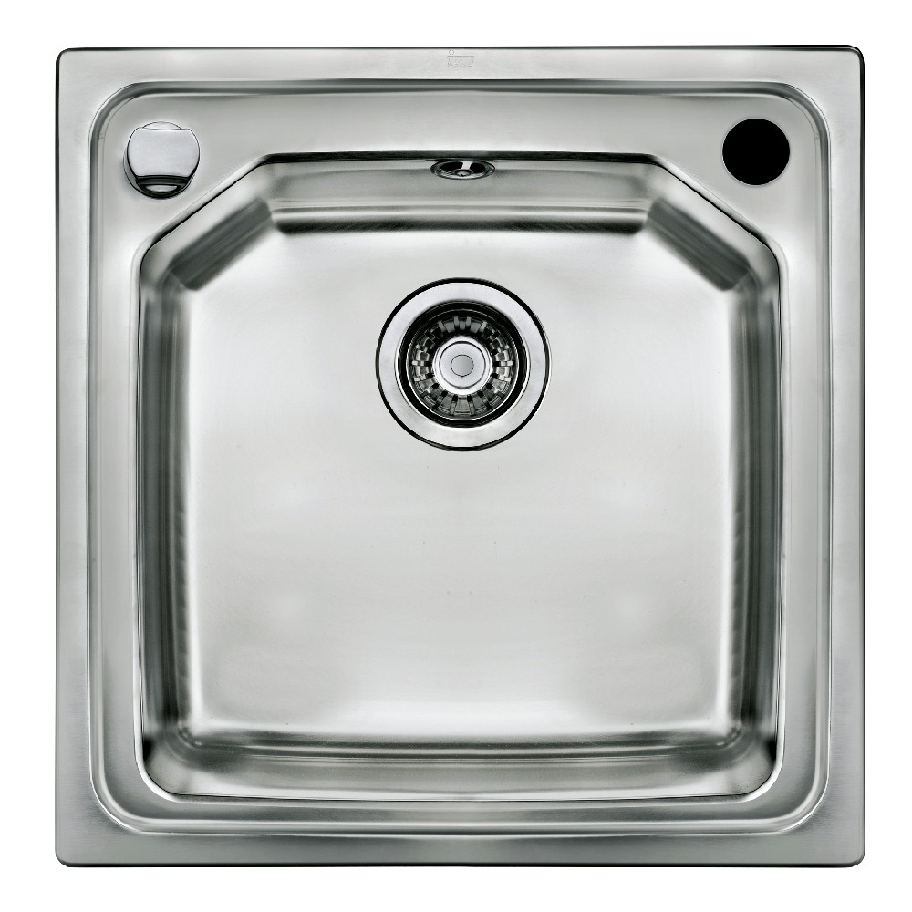 Νεροχύτης Inox TEKA 1 Γούρνα  για Ένθετη Τοποθέτηση 46.5x44cm Premium 1C 11128001